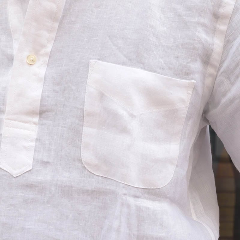 SOUTIENCOL RE-MAKE POLO 231027 LINEN NAVY – by CITRON